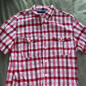 Banana Republic Men’s Short Sleeve Linen Shirt